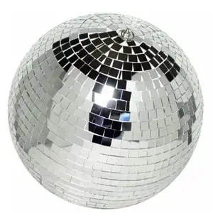 Bola de espejo para discoteca, bola de cristal para espejo de salón, 10cm/20cm/30cm/40cm/50cm