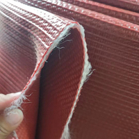 Tuyau plat en PVC rouge de 50 m pour l'irrigation, renforcé et résistant aux UV, diamètre de 1 pouce avec raccords rapides