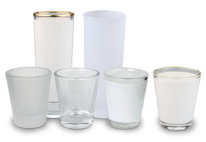 1.5盎司和2盎司磨砂升华镜头眼镜空白，个性化热压礼品和派对 - Product Image 5