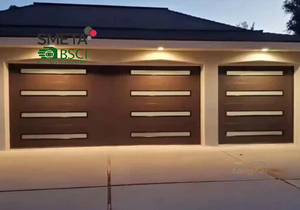 <span class=keywords><strong>Porte</strong></span> <span class=keywords><strong>de</strong></span> <span class=keywords><strong>garage</strong></span> motorisée LongTai en aluminium texturé imitation bois, <span class=keywords><strong>porte</strong></span> <span class=keywords><strong>de</strong></span> <span class=keywords><strong>garage</strong></span> <span class=keywords><strong>basculante</strong></span> pour usage résidentiel - Product Image 2