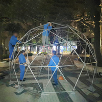 Tente ciel étoilé en PVC, quatre saisons, imperméable, ouverture automatique rapide, tente pour événements en plein air