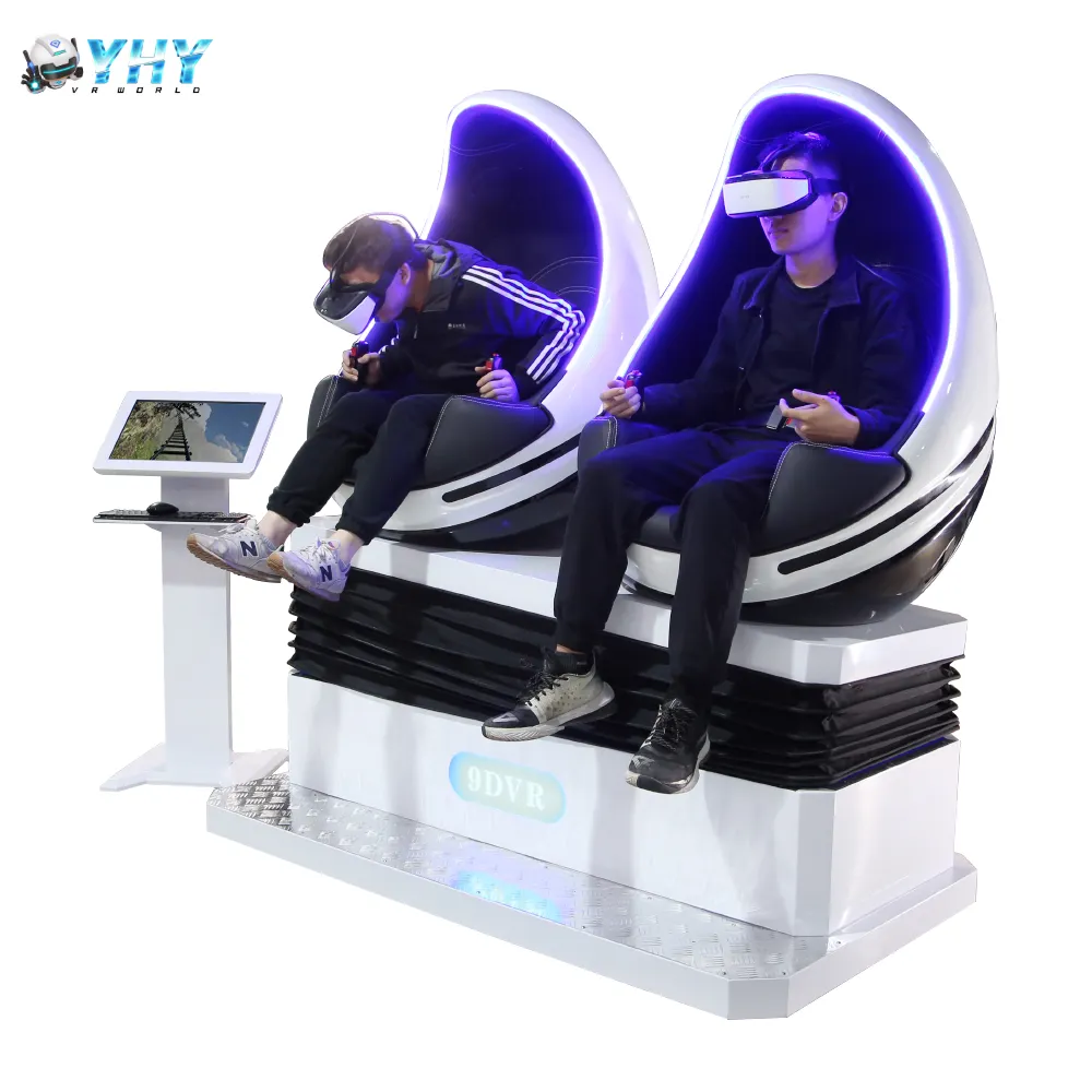 YHY Harga Pabrik 2 Pemain Semua Dalam Satu Konsol Lima Efek Khusus Virtual Reality 9D Vr Telur