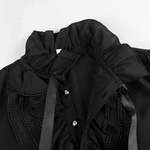 เสื้อเชิ้ตยุคกลาง ชุดคอสตูมฮาโลวีน เสื้อเชิ้ตผู้ชาย เสื้อโจรสลัด แวมไพร์ ยุคเรอเนซองส์ วิ<span class=keywords><strong>ก</strong></span>ตอเรียน สตีมพังก์ <span class=keywords><strong>ก</strong></span>อธิค แต่งระบาย - Product Image 3