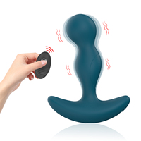 Ylove - Plug anal en silicone sans fil contrôlé par application/télécommande - Masseur anal et vibrateur de prostate - Jouet sexuel pour hommes et femmes - OEM