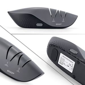 Professionele 2 in 1 Elektrische Messenslijper Automatische Diamanten Messenslijper Antislip Keuze Keukenslijper Tool - Product Image 4