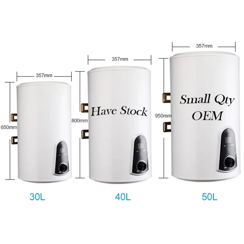 60L 30L 40L 80L 50 gallon wall mountedwhole house home electric water heater 50l storage electric water heater