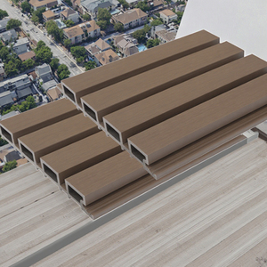 Revestimiento de Madera para Patio WPC Ecológico con Certificado CE SHENGCHENG, Diseño de Listones, Revestimiento de Madera WPC - Product Image 2