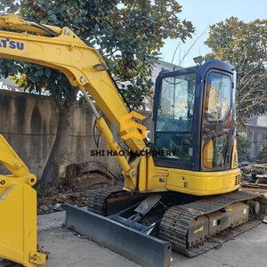 Excavadora Mini Usada Komatsu PC55MR de 5 Toneladas para Ingeniería de Construcción con Bajas Horas de Trabajo - Product Image 1