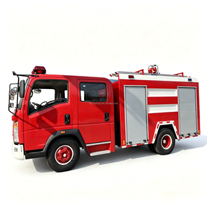 Camion de sauvetage aérien avec plateforme élévatrice hydraulique de 3 m³ pour intervention incendie - Product Image 1