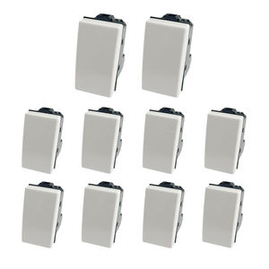 Gloca <b>Push</b> <b>Button</b> <b>Switch</b> 10A 250V AC 1NO Screw Terminal Plastic IP40 For Matix Series - Product Image 1