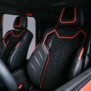 Actualización al Estilo W465 para el <span class=keywords><strong>Interior</strong></span> del Automóvil Mercedes Benz Clase G W463 2002-2018, Panel de Puerta, Consola Central, Asiento - Product Image 1
