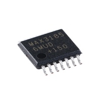 MAX31856MUD+T Konverter Digital Termokopel Presisi Sambungan Dingin SPI 3.3V TSSOP14 IC Antarmuka Sensor