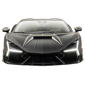 ชุดแต่งคาร์บอนไฟเบอร์แห้งสำหรับ Lamborghini Revuelto รุ่น MSY สไตล์  ประกอบด้วยลิ้นกันชนหน้า ดิฟฟิวเซอร์ สปอยเลอร์ สเกิร์ตข้าง ฝากระโปรงหน้า อัพเกรดใหม่สำหรับ Revuelto - Product Image 1