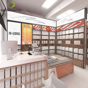 Exhibidor de Interior para Tienda de Celulares con Ganchos, Mostrador para Reparación de Teléfonos Móviles - Product Image 4