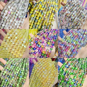 Wholesale New Rainbow Moonstone <strong>Beads</strong> Multi Colors 10mm Glass <strong>Beads</strong> <strong>Round</strong> DIY Crystal <strong>Beads</strong> for Jewelry Making - Product Image 2