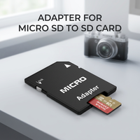 Adaptador Cantell Mini Memory Stick MK SD SDHC TF para PSP, Cámara, Lector de Tarjetas de Memoria MS Pro Duo, Convertidor de Alta Velocidad