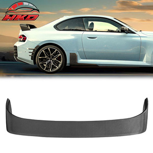 Convient pour BMW G42 G87 Série 2 2DR 2023-2026 Style M Performance Spoiler de coffre Noir brillant Fibre de carbone - Product Image 1