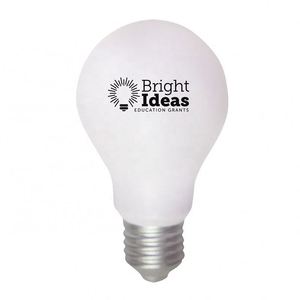 Boule anti-stress personnalisable en forme d'ampoule, en mousse PU, imprimée en sérigraphie, jouet promotionnel pour cadeaux de bienvenue - Product Image 2