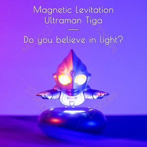 Figura de Anime de Ultraman con Levitación Magnética, Modelo Preciso para Coleccionistas, con Luz - Product Image 4