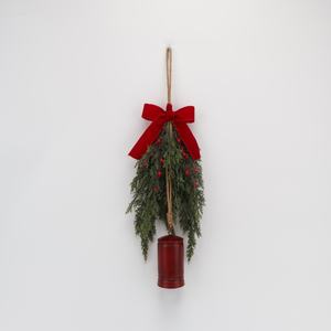 MEICHUANGHUI noel çanları Vintage asma çan noel çanları ağaç dekor kapı noel çanları askı süsleri - Product Image 6