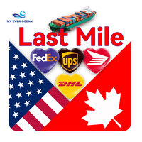 Ever Ocean Ddp Tarifs Coût Logistique Entrepôt Local Shanghai Sea Lcl Express Courier Livraison rapide Agent d'expédition vers USA Canada