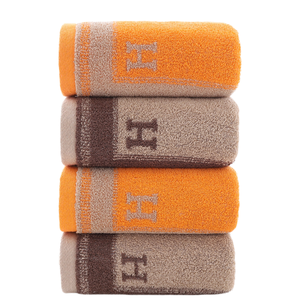 Cao cấp thấm Jacquard thêu mềm Bông mặt khăn dày cho hộ gia đình và khách sạn sử dụng cho vòi hoa sen - Product Image 1