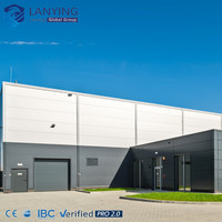 Precio de Fábrica, Nave Industrial Prefabricada Galvanizada CWB, Almacén Metálico, Diseño de Estructura de Acero para Fábrica