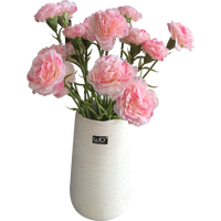 O-X405 En Gros maison décorations de mariage oeillet fleurs artificielles pour la fête des mères artificielle à tige unique oeillet fleur