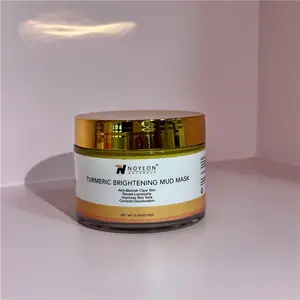 Conjunto de cuidado de la piel de cúrcuma, antiacné, blanqueamiento de manchas oscuras, Etiqueta Privada, jabón, suero, crema exfoliante, lavado Facial, conjunto de cuidado de la piel