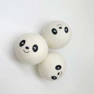 Prix usine 100% boule de <span class=keywords><strong>laine</strong></span> néo-zélandaise taille personnalisable bricolage décoration de la maison fournitures pour guirlande de noël 1000 pièces commande minimum - Product Image 3