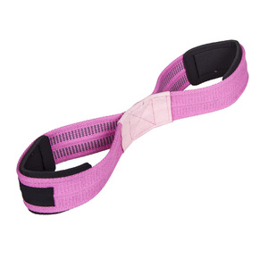 Correas de Agarre para Levantamiento de Pesas de Poliéster Personalizadas, Antideslizantes, con Diseño de Número 8 para Gimnasio - Product Image 1