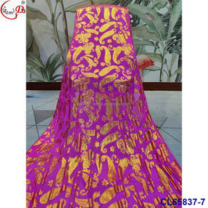 2,1 mètres par pièce, Toob soudanais et soie Direat Mgarbasar - Product Image 2