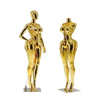 Ganzkörper-Erwachsenen-Schaufensterpuppe aus ABS-Kunststoff ohne Kopf, Übergröße, für Damen, abnehmbar, frei verstellbare Standhaltung, aufblasbar, für Bekleidung