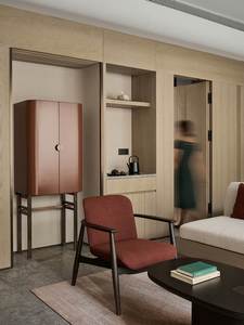 ชุดเฟอร์นิเจอร์ห้องนอนโรงแรม ชุดตู้วางทีวี ตู้วางทีวี ชุดเฟอร์นิเจอร์ห้องนั่งเล่นพร้อมโต๊ะกลางและตู้ - Product Image 6