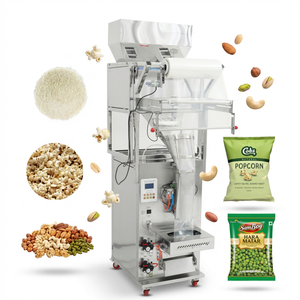 <span class=keywords><strong>Machine</strong></span> d'emballage automatique de sachets <span class=keywords><strong>pour</strong></span> snacks, chips, <span class=keywords><strong>café</strong></span>, céréales, riz, noix, sucre, sel, thé, granulés, <span class=keywords><strong>pour</strong></span> les petites entreprises - Product Image 1
