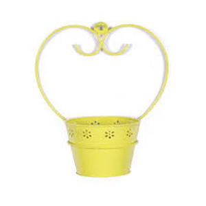 Support suspendu rond en métal de fer, support mural enduit de poudre noire, jardinière de maison, hôtel, décoration de salon, jardinière murale Design de luxe - Product Image 3