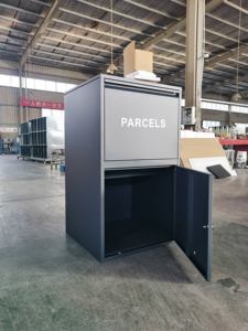 กล่องรับ<span class=keywords><strong>พัสดุ</strong></span>โลหะแบบกำหนดเองสำหรับ OEM พร้อมกุญแจล็อค สำหรับใช้งานกลางแจ้ง ที่บ้าน รับจดหมายและเอกสารทางไปรษณีย์ - Product Image 3