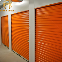 Porte métallique pratique en acier léger anti-corrosion de haute qualité, idéale pour les unités de stockage, avec volet roulant – Offre spéciale