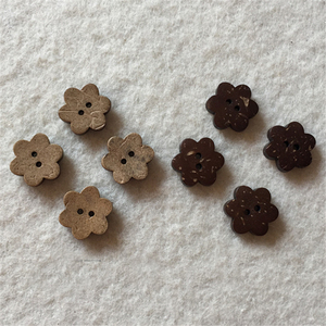 Phong Cách Mới Bán Buôn Tùy Chỉnh Mẫu Thiết Kế Ngôi Sao Dễ Thương Bằng Gỗ Dừa Nút Cho Trẻ Em Quần Áo Trẻ Em - Product Image 2