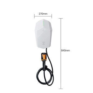 卸売家庭用7kwタイプ2 IP55EV充電式LED付きEV充電器 - Product Image 3