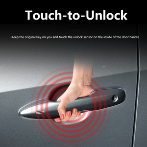 Système d'entrée sans clé Plug-and-Play pour <span class=keywords><strong>Toyota</strong></span> Corolla 2024, poignée tactile avec verrouillage sans programmation requise - Product Image 3