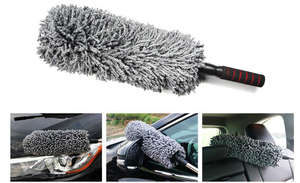 Plumero de cepillo de microfibra para coche, plumero de cepillo para detalles exteriores e interiores para coche, camión, motocicleta - Product Image 6