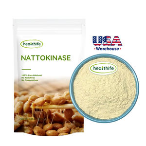 美国仓库库存高品质纳豆激酶粉2000 FU/g纳豆激酶酶粉 - Product Image 1
