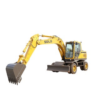 Slg — mini pelle à pneus <span class=keywords><strong>15t</strong></span> E7150F, appareil chinois, économie d'énergie, 0,6m3 seau, pour vente - Product Image 1
