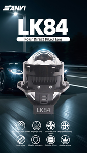 SANVI LK84 Faro LED de Alta Potencia de 3 Pulgadas y 60W, Lente Bifocal de 6000K, 12V, Nuevo Proyector de 13000 Lúmenes, Universal para Turismo, Polo A4 - Product Image 2