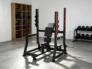 Station de presse épaules compacte et peu encombrante en acier robuste pour petit studio de fitness privé – Appareil d'entraînement des épaules - Product Image 6