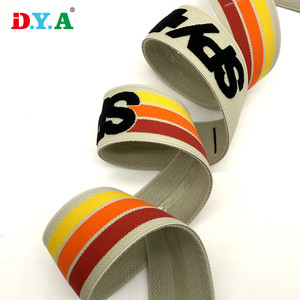 Bande élastique jacquard personnalisée antidérapante avec support en silicone pour sangles de lunettes et vêtements, impression par sublimation - Product Image 6