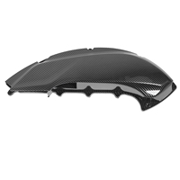 Cache-filtre à air de moto style fibre de carbone pour Yamaha NMAX 125 155 – Protection de filtre à air moteur, coque et accessoires
