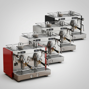 Máquina de Café Espresso Comercial Profesional de Acero Inoxidable, Semiautomática, de 9 Bares, con Dos Grupos 3120c - Product Image 4