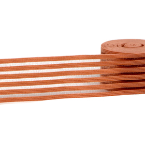 Bande élastique creuse en soie de poisson de 30 mm de largeur pour sous-vêtements, respirante en polyamides, antidérapante, pour bretelles de soutien-gorge – Vente en gros - Product Image 2